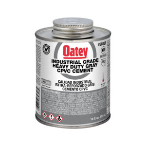 Oatey EP42 Op zwaar werk berekend grijs industrieel CPVC-cement