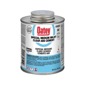 Oatey Medium Body Speciaal Melkachtig Helder ABS Cement