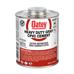 Oatey Op zwaar werk berekend grijs CPVC-cement