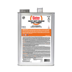 Oatey Gallon Zware Verwerking Oranje CPVC Cement