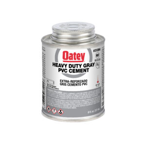 Oatey 8oz grijs PVC cement voor zwaar gebruik