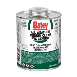 Oatey PVC-cement voor alle weersomstandigheden