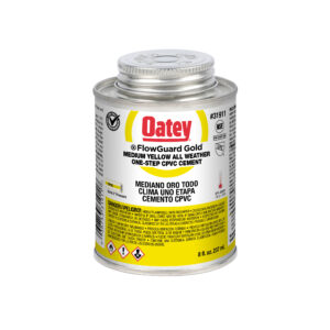 Oatey 8oz All Weather Flowguard Gold CPVC-cement
