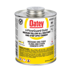 Oatey 32oz All Weather Flowguard Gold CPVC-cement
