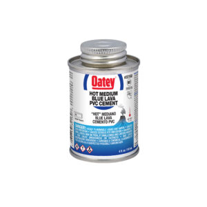 Oatey 4oz Blauwe Lava Medium Blauw PVC Cement
