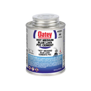 Oatey 8oz Blauwe Lava Medium PVC Cement