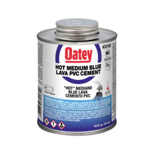 Oatey Blauw Lava Medium Blauw PVC Cement