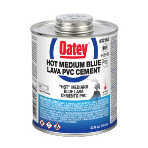 Oatey 32oz Blauwe Lava Medium PVC Cement
