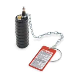 Cherne 2 in. Doorstroomplug, 1/8 in. Bypass