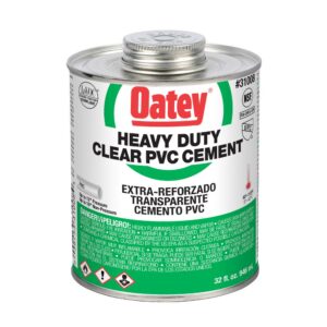 Oatey 32oz PVC-cement voor zwaar gebruik