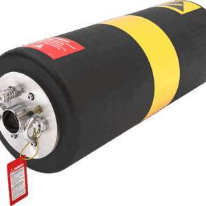 i2-serie doorstroomomleiding met haakse aansluiting en overdrukventiel